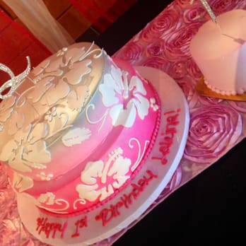 Candle Light Bakery - Lei's 1st Birthday cake- so beautiful! - Bakeries Near Me - Norwalk, California Candle Light Bakery - Lei's 1st Birthday cake- so beautiful! - Bakeries Near Me - Norwalk, California