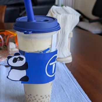 Creek Tea - Roasted oolong milk tea with cheese foam and sago - Ice Cream & Frozen Yogurt Near Me - Los Angeles, California Creek Tea - Roasted oolong milk tea with cheese foam and sago - Ice Cream & Frozen Yogurt Near Me - Los Angeles, California