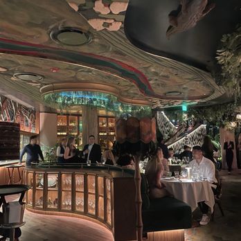 Amazónico Miami - Indoor dining area on first floor - Desserts Near Me - Miami, Florida