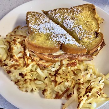 Peg's Countryside Cafe - Stuffed French Toast with Hash Browns - Breakfast & Brunch Near Me - Hamel, Minnesota Peg's Countryside Cafe - Stuffed French Toast with Hash Browns - Breakfast & Brunch Near Me - Hamel, Minnesota