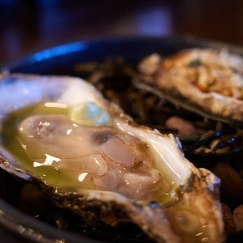 Sparrow + Wolf - Oyster duo - aguachile, avocado wasabi puree - New American Near Me - Las Vegas, Nevada Sparrow + Wolf - Oyster duo - aguachile, avocado wasabi puree - New American Near Me - Las Vegas, Nevada
