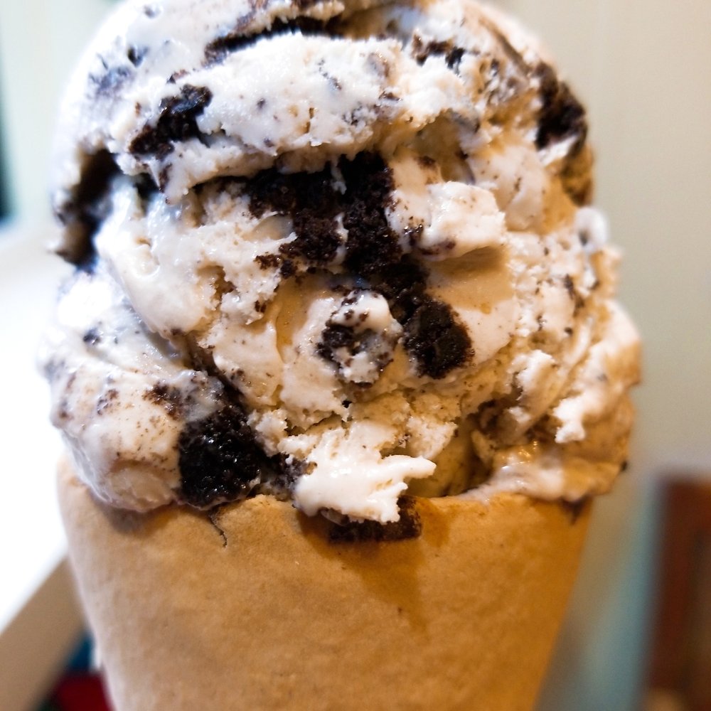 Emack and Bolio's - $8 - Toasted Smoero in chocolate chip cookie cone - Ice Cream & Frozen Yogurt Near Me - New York, New York Emack and Bolio's - $8 - Toasted Smoero in chocolate chip cookie cone - Ice Cream & Frozen Yogurt Near Me - New York, New York