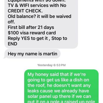 XFINITY - More of the conversation stating I only wanted Internet for $45. - Internet Service Providers Near Me