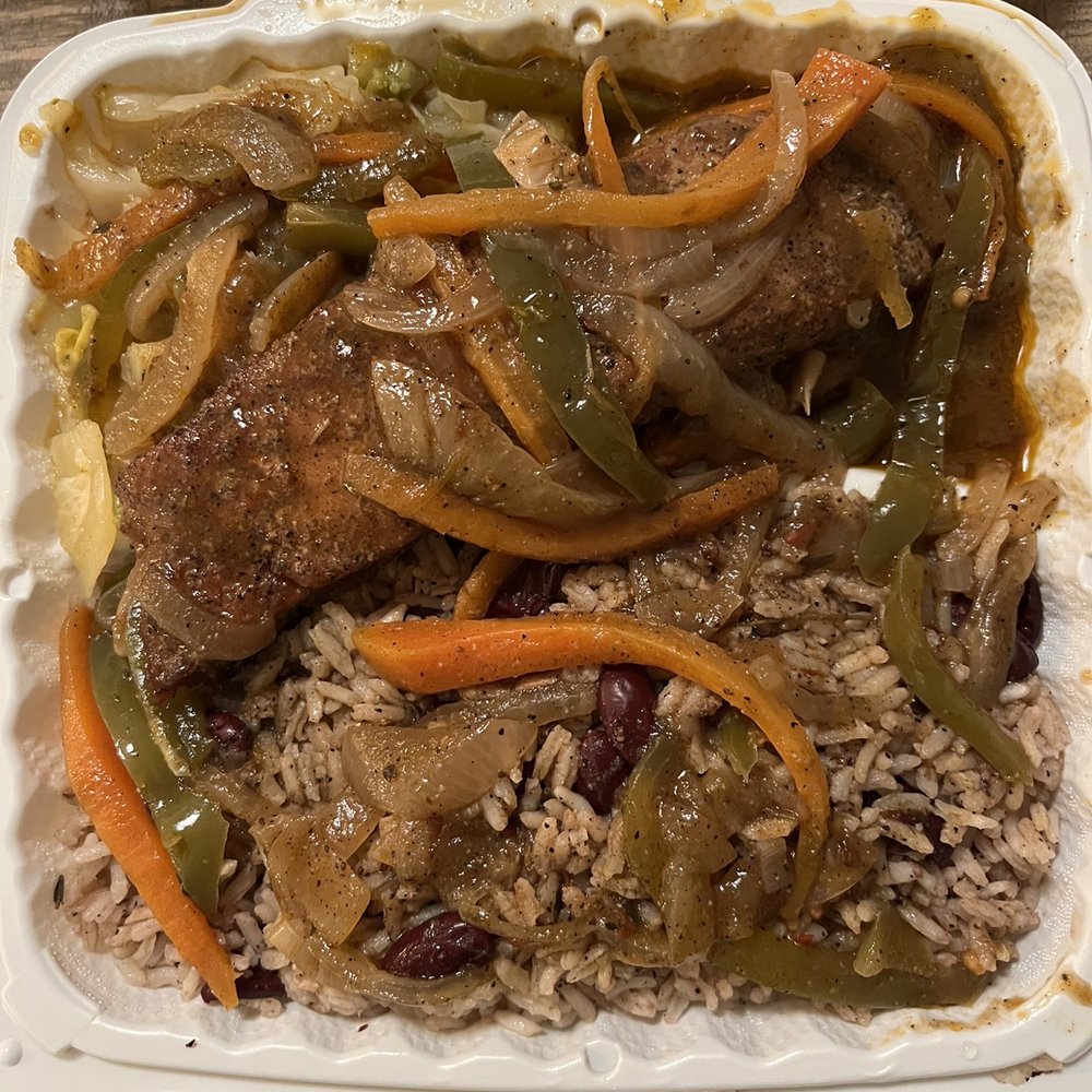 Carribean Deck Cafe - Jerk salmon - Caribbean Near Me - Effort, Pennsylvania Carribean Deck Cafe - Jerk salmon - Caribbean Near Me - Effort, Pennsylvania