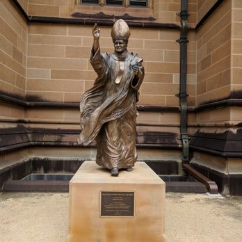 St Mary's Cathedral - Pope John Paul I I - Churches Near Me - Sydney, NSW St Mary's Cathedral - Pope John Paul I I - Churches Near Me - Sydney, NSW