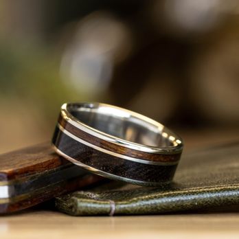 Rustic and Main - Handcrafted M1 Garand and WWII Uniform ring. - Jewelry Near Me - Huntersville, North Carolina