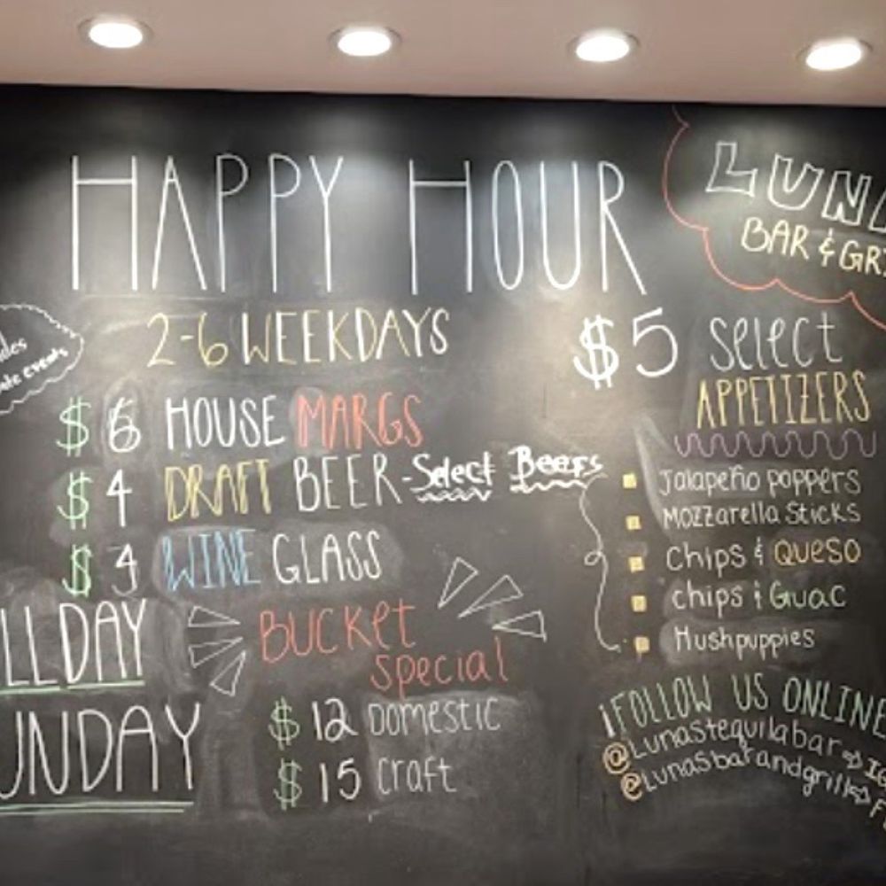 Luna's Bar and Grill - Happy Hour times and menu - Tex-Mex Near Me - Florence, Kentucky Luna's Bar and Grill - Happy Hour times and menu - Tex-Mex Near Me - Florence, Kentucky