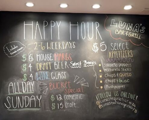 Menu photo 1 Luna's Bar and Grill Florence, KY Menu photo 1 Luna's Bar and Grill Florence, KY