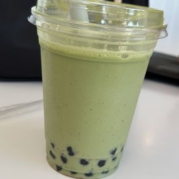 Sojeata - Strawberry match with boba - Bubble Tea Near Me - Fullerton, California Sojeata - Strawberry match with boba - Bubble Tea Near Me - Fullerton, California
