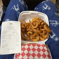 Burger Street - # 1 combo with "large fries"