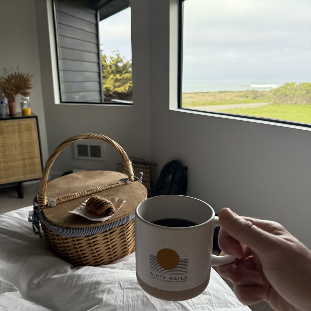 White Water - Hand-Delivered Hospitality Breakfast Basket - Hotels Near Me - Cambria, California