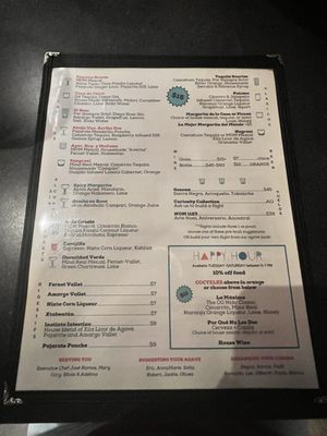 Menu photo 2 Odin Mezcaleria Oakland, CA Menu photo 2 Odin Mezcaleria Oakland, CA