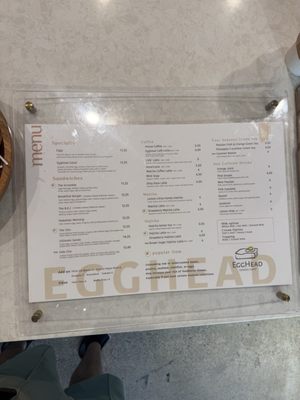 Menu photo 6 Egghead Sando Cafe San Jose, CA Menu photo 6 Egghead Sando Cafe San Jose, CA