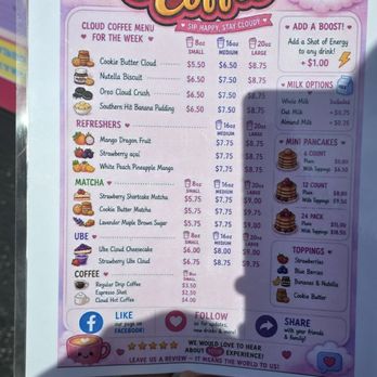 Cloud Coffee - Cloud Coffee Menu - Coffee & Tea Near Me Cloud Coffee - Cloud Coffee Menu - Coffee & Tea Near Me