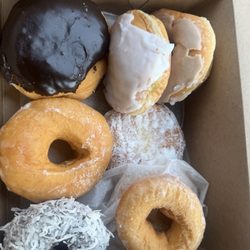 Manni's Donuts And Diner - Boston Cream and PB&J for the win!