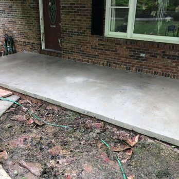 Hickman Pro Wash - Completed concrete patio wash. - Pressure Washers Near Me Hickman Pro Wash - Completed concrete patio wash. - Pressure Washers Near Me
