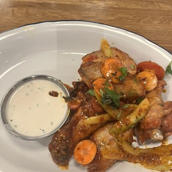 Doughbird - Wings wet - Comfort Food Near Me - Tucson, Arizona