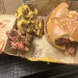 McDonald's - Would you call that rare or mid rare?