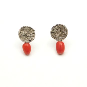 Beachcomber Designs - Knotty Coral Earrings - Jewelry Near Me - Honeoye Falls, New York Beachcomber Designs - Knotty Coral Earrings - Jewelry Near Me - Honeoye Falls, New York