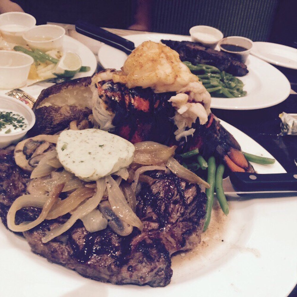 Sage Cafe - Best steak (14oz ribeye) and lobster dinner I've ever had hands down - American Near Me - Lakeside, California Sage Cafe - Best steak (14oz ribeye) and lobster dinner I've ever had hands down - American Near Me - Lakeside, California