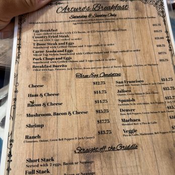 Arturo's Grill - Breakfast menu - Mexican Near Me - Hemet, California Arturo's Grill - Breakfast menu - Mexican Near Me - Hemet, California