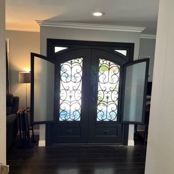 Precise Iron Doors - You can't see it but there is a strong screen so bugs can't come in. - Door Sales/Installation Near Me - Los Angeles, California Precise Iron Doors - You can't see it but there is a strong screen so bugs can't come in. - Door Sales/Installation Near Me - Los Angeles, California