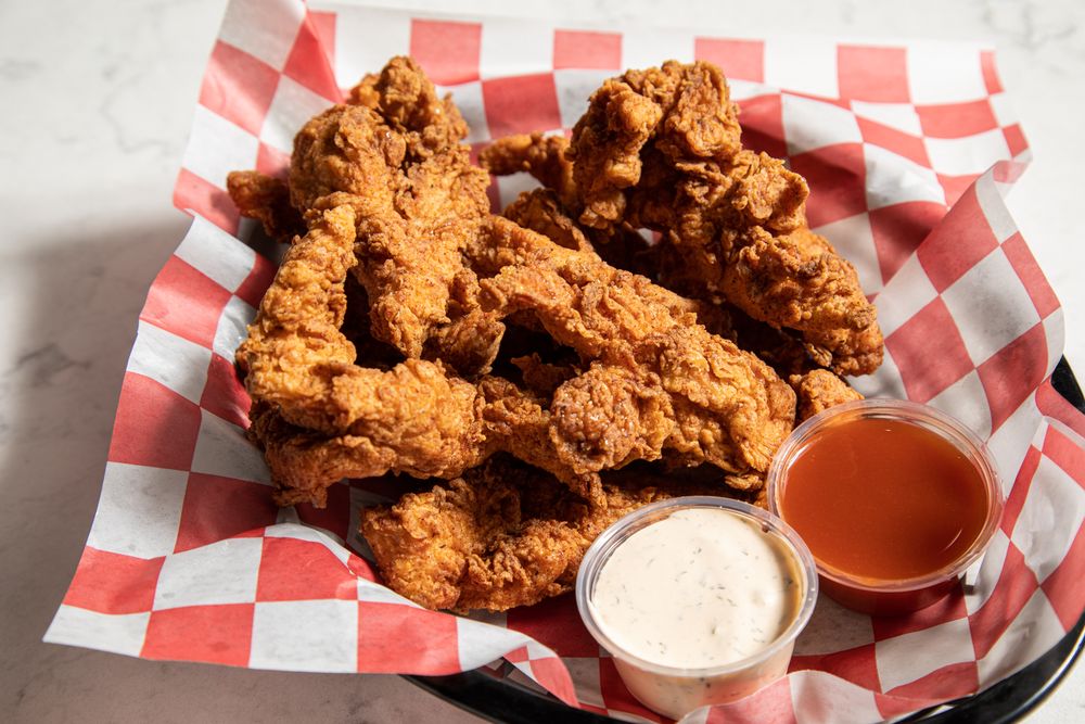 Food from Love & Honey Fried Chicken- Bryn Mawr, PA
