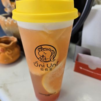 Uni Uni - Jasmine grapefruit tea - Bubble Tea Near Me - Las Cruces, New Mexico