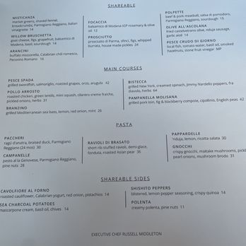 Willow - Italian Near Me - Sacramento, California Willow - Italian Near Me - Sacramento, California