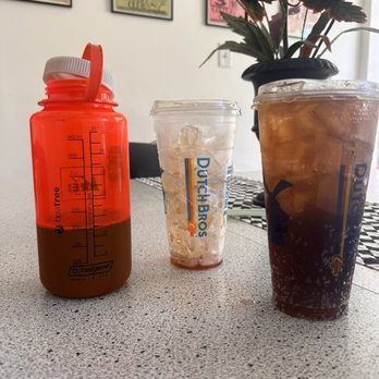 Dutch Bros Coffee - The amount of cold brew that was actually in that cup. - Coffee & Tea Near Me - Sacramento, California Dutch Bros Coffee - The amount of cold brew that was actually in that cup. - Coffee & Tea Near Me - Sacramento, California