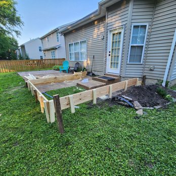 Mendez Masonry - Work in progress patio - Masonry/Concrete Near Me