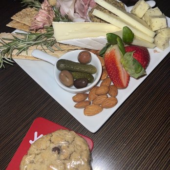 The Cheese Board - Petite grazing board. A happy hour item. Not only delicious and presented beautifully, but also priced fairly. Julie A - American Near Me - Reno, Nevada The Cheese Board - Petite grazing board. A happy hour item. Not only delicious and presented beautifully, but also priced fairly. Julie A - American Near Me - Reno, Nevada