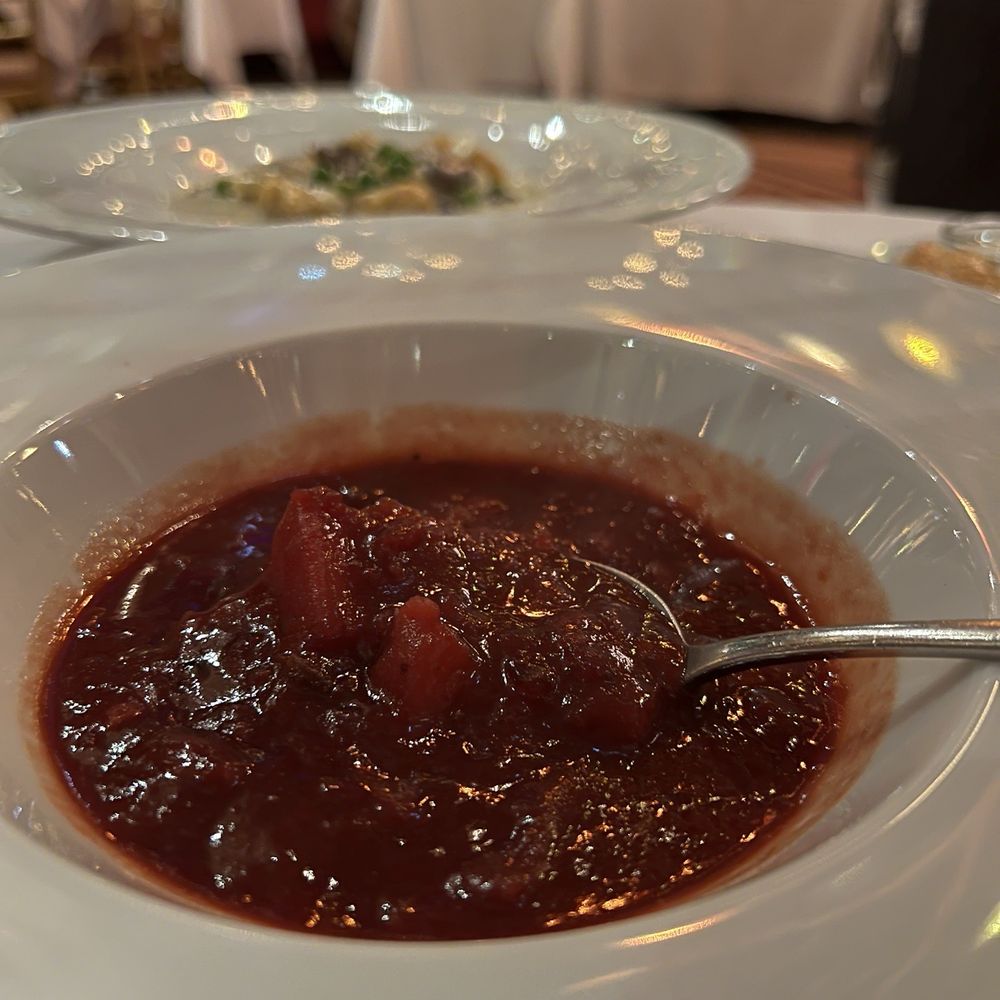 The Russian Tea Room - Borscht - Tea Rooms Near Me - New York, New York