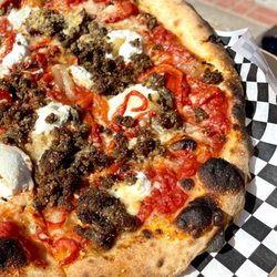 Krust Pizza & Bourbon Bar - "Sausage" from Red Pizza Menu