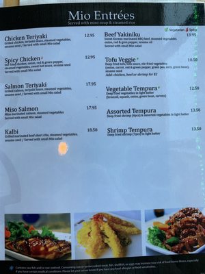 Menu photo 7 Mio Sushi Vancouver, WA
