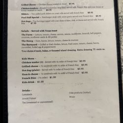 Mama Nell’s Kitchen - Menu