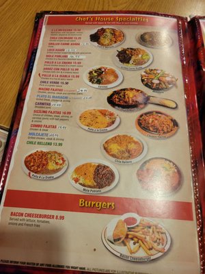Menu photo 3 Pepita's Mexican Restaurant Beaverton, OR