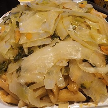 RyRy’s Kitchen - Rasta Pasta with Cabbage - Caribbean Near Me - Jamaica, New York