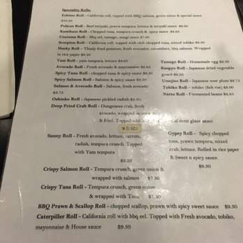 Isami Sushi - Menu - Japanese Near Me - Burnaby, British Columbia Isami Sushi - Menu - Japanese Near Me - Burnaby, British Columbia
