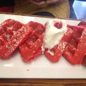 Lulu's - Red velvet waffles - New American Near Me - Richmond, Virginia Lulu's - Red velvet waffles - New American Near Me - Richmond, Virginia