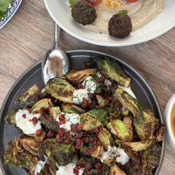 Zaytinya - Crispy Brussels Afelia - Greek Near Me - Washington, DC, District of Columbia