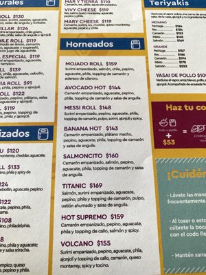 Menu photo 2 Sushimi Tijuana, BCN