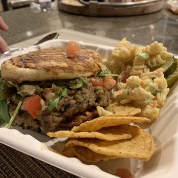 Nature's Plate - Fiesta Style Black Bean Veggie Burger - Juice Bars & Smoothies Near Me - Keyport, New Jersey