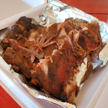 Smokin' Joe's BBQ - Three ribs! - Barbeque Near Me - Bowling Green, Florida