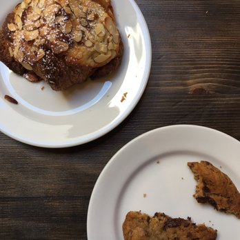 Thorough Bread & Pastry - Almond croissant and chocolate chip cookie, both good! - Sandwiches Near Me - San Francisco, California Thorough Bread & Pastry - Almond croissant and chocolate chip cookie, both good! - Sandwiches Near Me - San Francisco, California