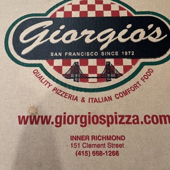 Giorgio's Pizzeria - Pizza Near Me - San Francisco, California Giorgio's Pizzeria - Pizza Near Me - San Francisco, California