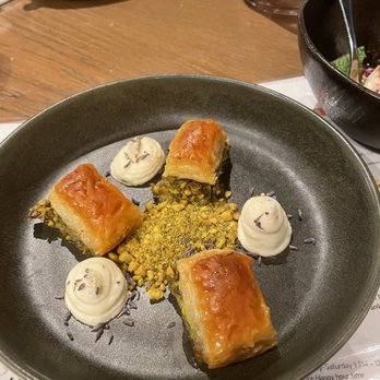 ala - Baklava with lavender cream - Mediterranean Near Me - Washington, DC, District of Columbia ala - Baklava with lavender cream - Mediterranean Near Me - Washington, DC, District of Columbia