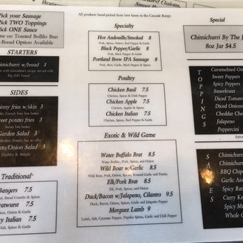 Bangers & Brews - Westside - German Near Me - Bend, Oregon