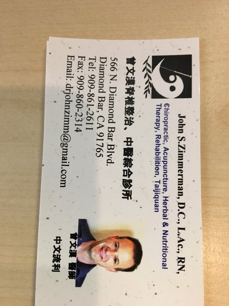 ZIMMERMAN ACUPUNCTURE & CHIROPRACTIC Updated October 2024 19