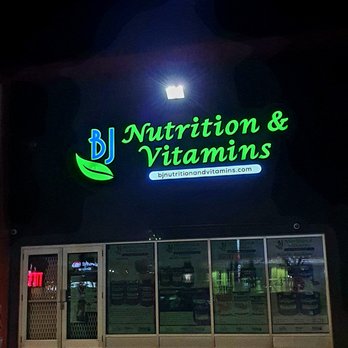BJ Nutrition & Vitamins - storefront at night - Health Markets Near Me - Hamilton, Ontario BJ Nutrition & Vitamins - storefront at night - Health Markets Near Me - Hamilton, Ontario